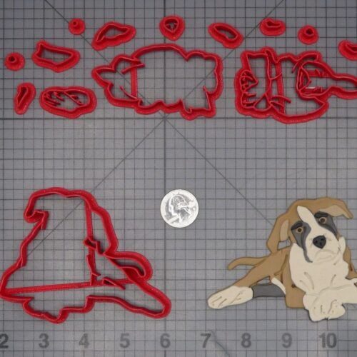 Boxer Dog Body 266-L511 Cookie Cutter Set