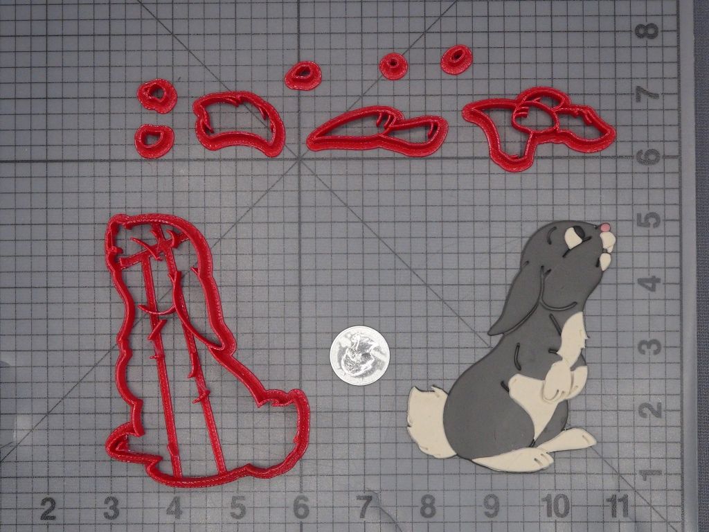 Bunny Body 266-L512 Cookie Cutter Set