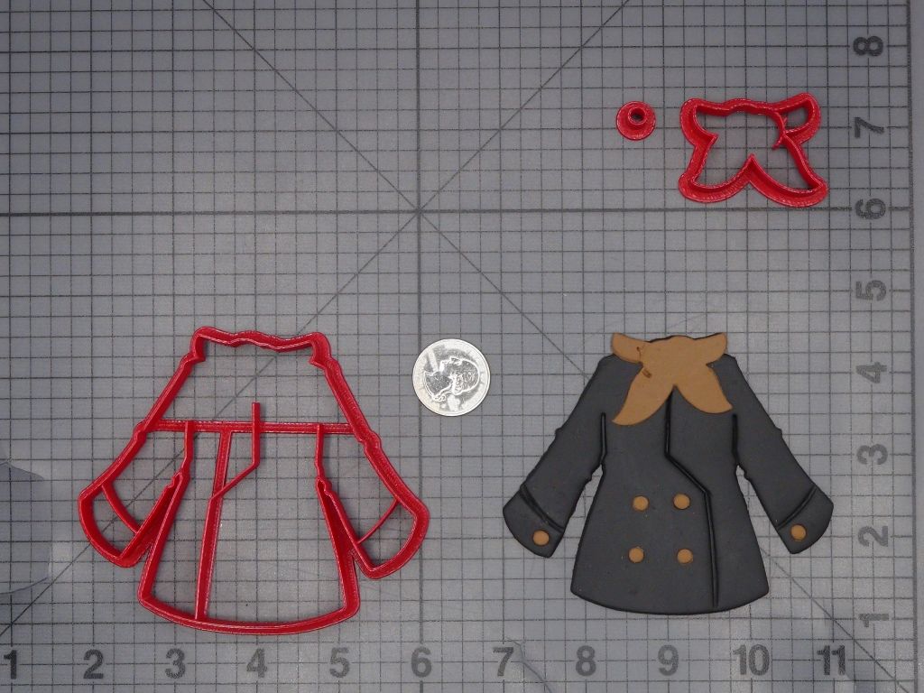 Chefs Coat 266-L487 Cookie Cutter Set