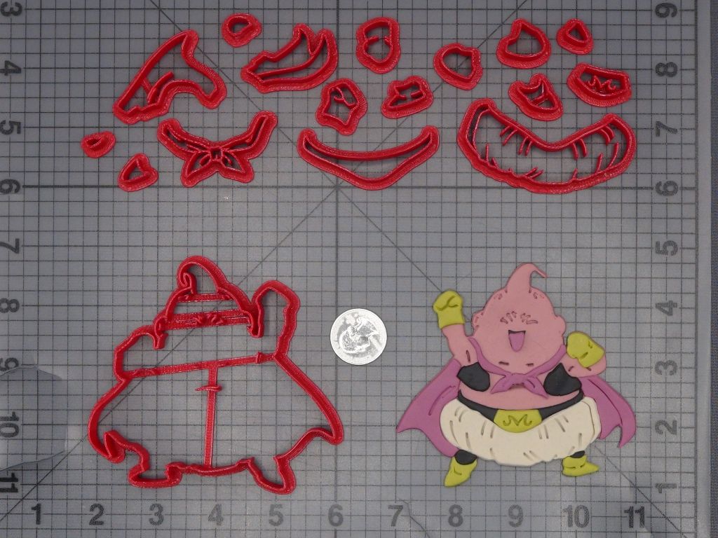 Dragon Ball Z - Majin Buu Body 266-L492 Cookie Cutter Set