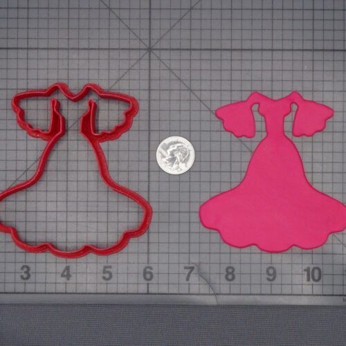 Dress 266-L450 Cookie Cutter Silhouette