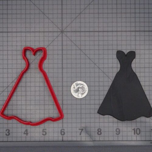 Dress 266-L479 Cookie Cutter Silhouette