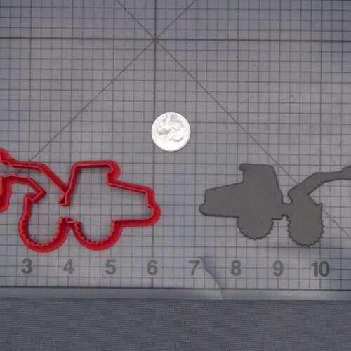Drill Truck 266-L423 Cookie Cutter Silhouette