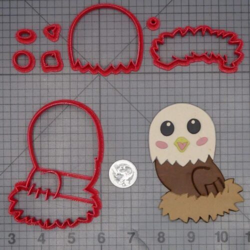 Eagle Bird in Nest 266-L513 Cookie Cutter Set