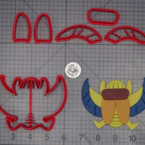 Egyptian Scarab 266-L437 Cookie Cutter Set