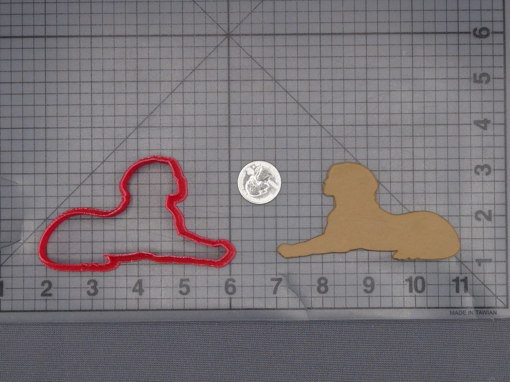 Egyptian Sphinx 266-L451 Cookie Cutter Silhouette