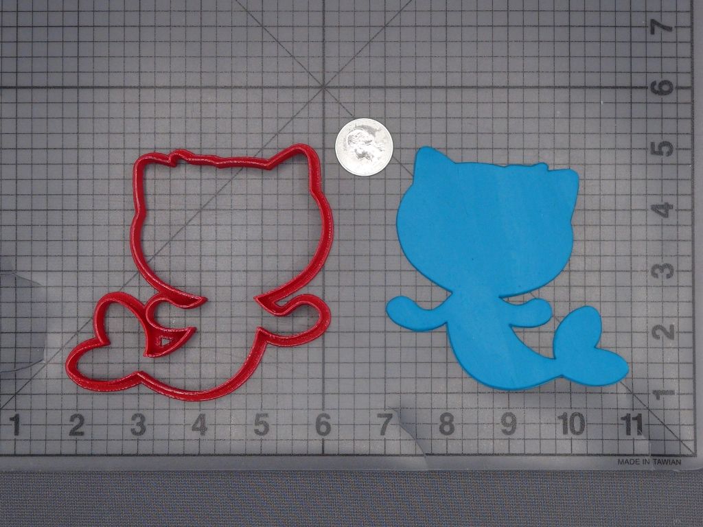 Gabbys Dollhouse - Mercat 266-L505 Cookie Cutter Silhouette