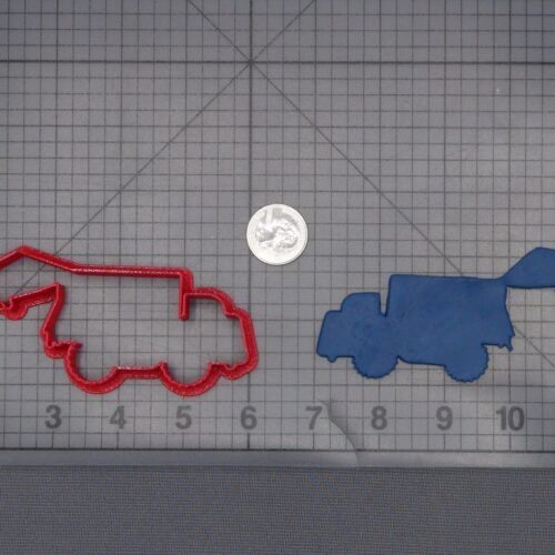 Garbage Truck 266-L452 Cookie Cutter Silhouette