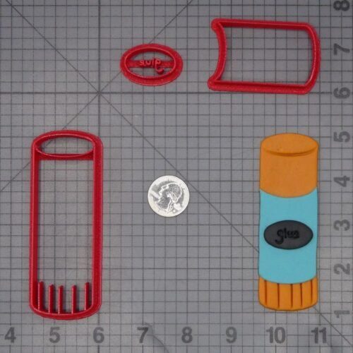 Glue Stick 266-L489 Cookie Cutter Set