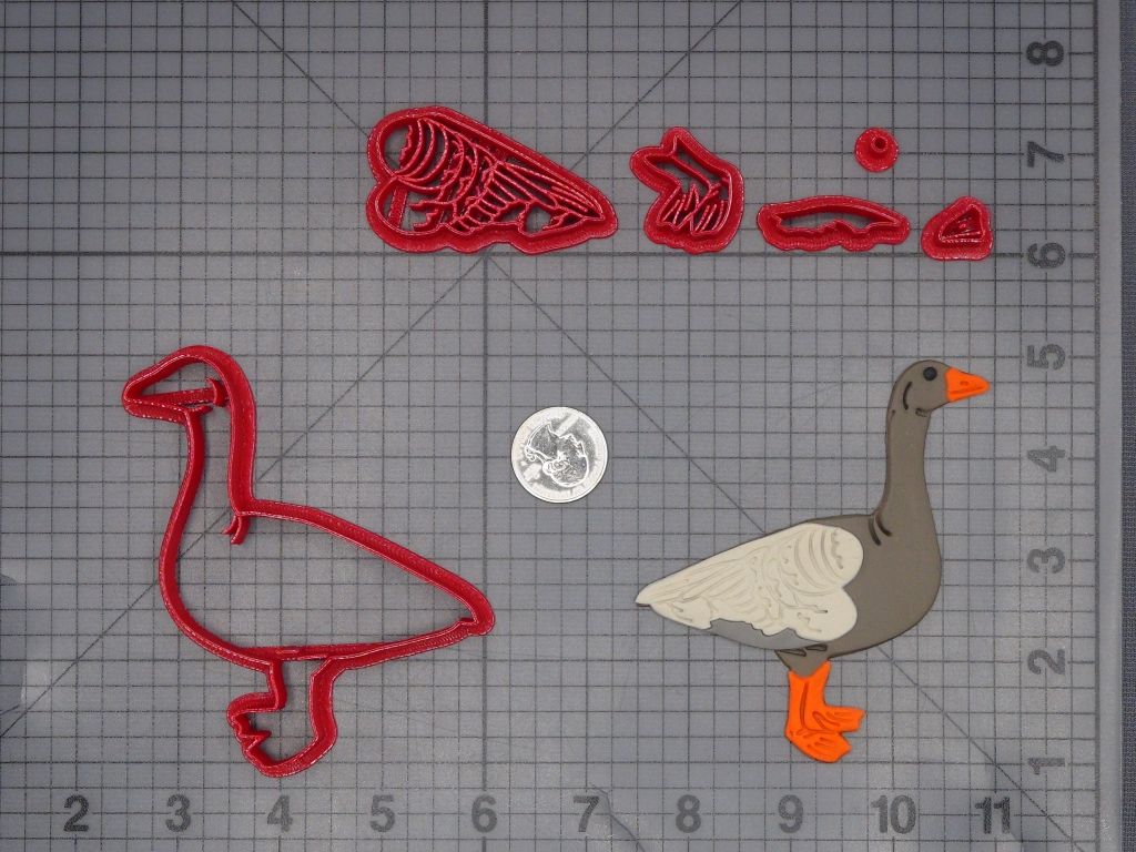 Goose Body 266-L439 Cookie Cutter Set