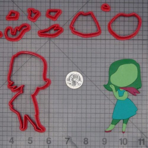 Inside Out - Disgust Body 266-L518 Cookie Cutter Set