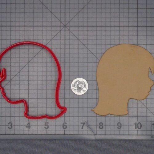 Inside Out - Riley Head 266-L521 Cookie Cutter Silhouette