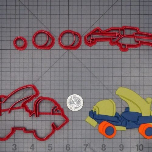 Kids Roller Skates 266-L440 Cookie Cutter Set