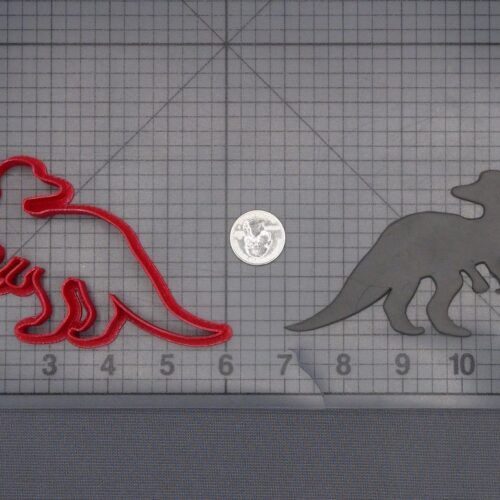 Papasaurus Dinosaur 266-L421 Cookie Cutter Silhouette