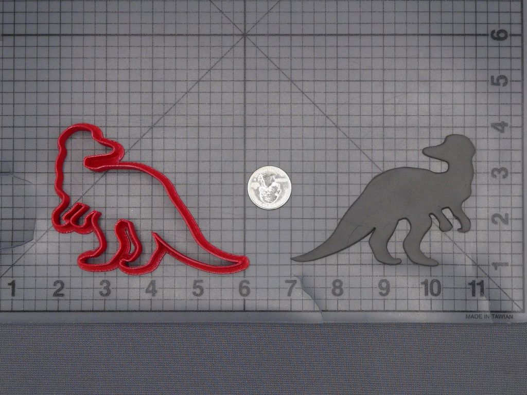 Papasaurus Dinosaur 266-L421 Cookie Cutter Silhouette