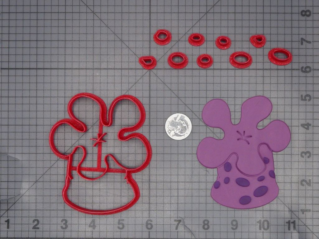 Spongebob Squarepants - Coral 266-L534 Cookie Cutter Set