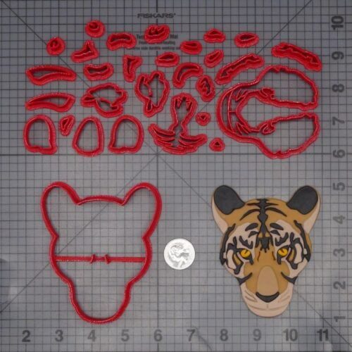 Tiger Head 266-L461 Cookie Cutter Set
