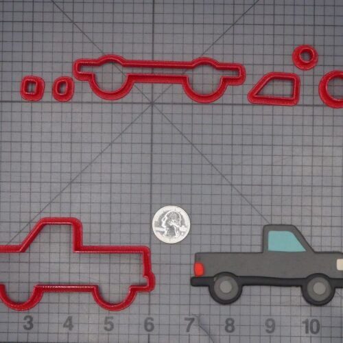 Truck 266-L459 Cookie Cutter Set