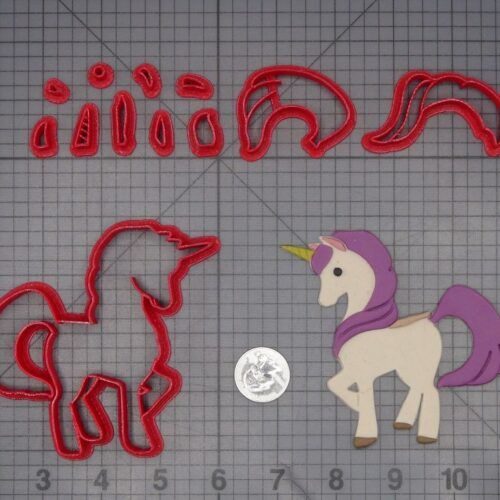 Unicorn Body 266-L482 Cookie Cutter Set