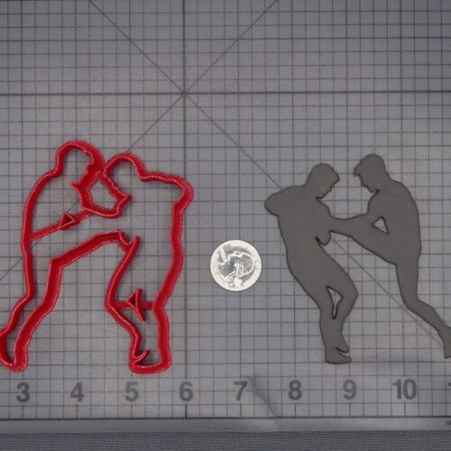 Wrestlers 266-L471 Cookie Cutter