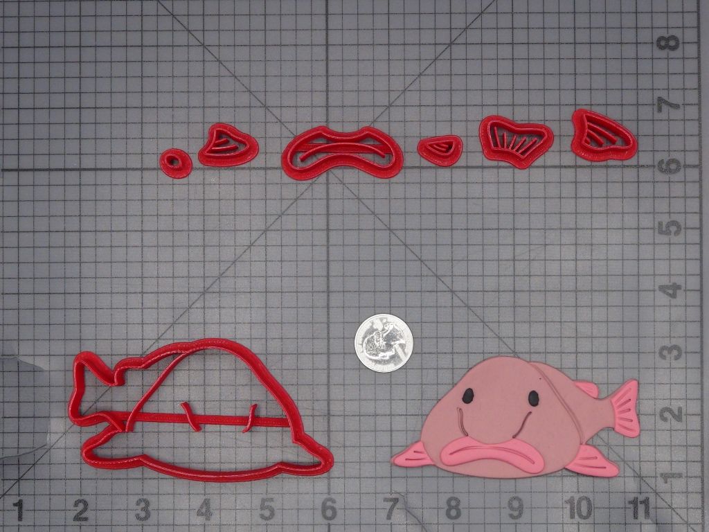 Blobfish 266-L510 Cookie Cutter Set