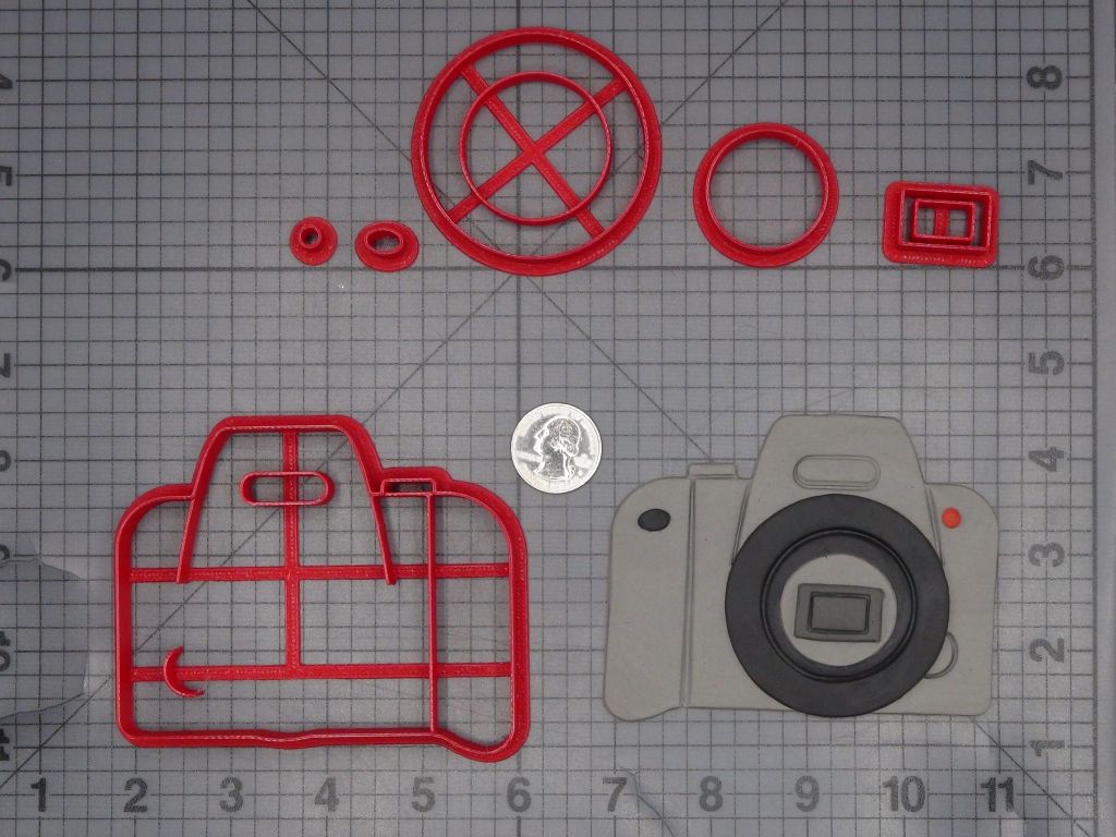 Camera 266-L560 Cookie Cutter Set