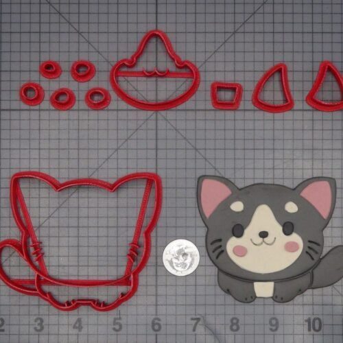 Cat 266-L561 Cookie Cutter Set