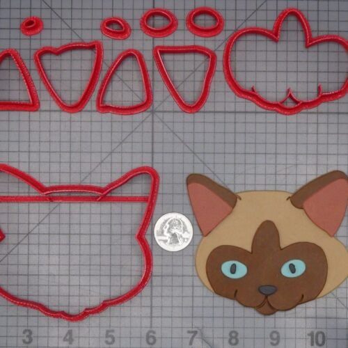 Cat Head 266-L612 Cookie Cutter Set