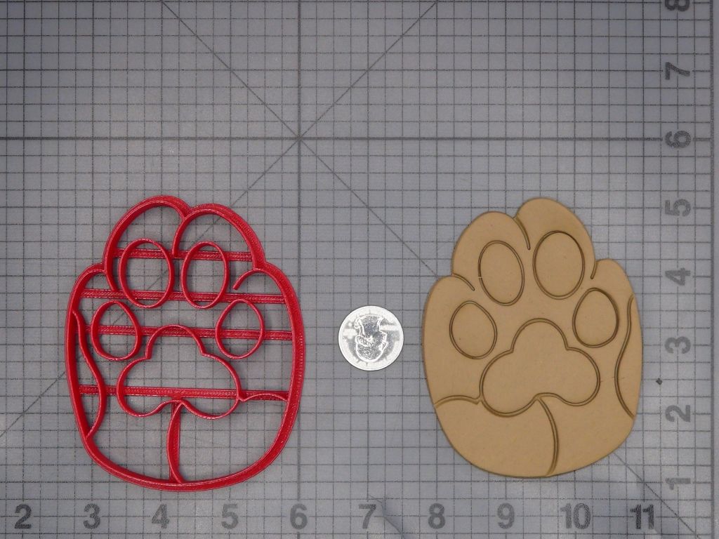 Cat Paw 266-L601 Cookie Cutter