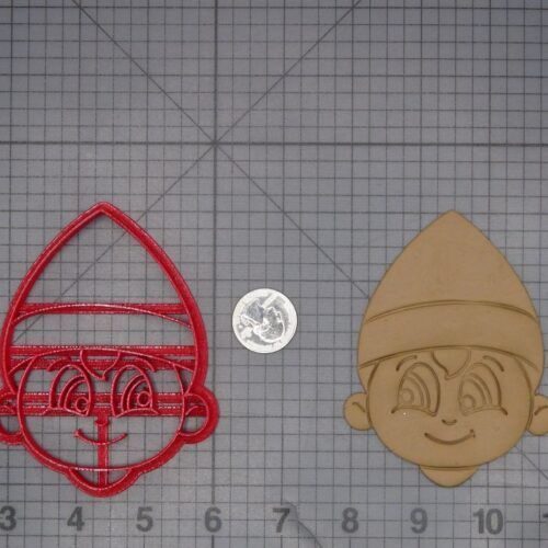 Christmas - Elf Face 266-L552 Cookie Cutter Set