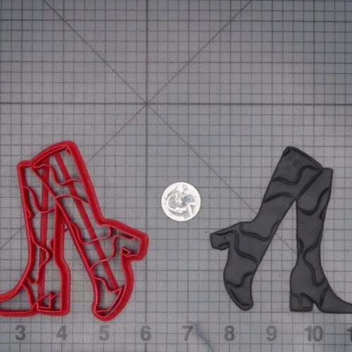 Cow Print Boots 266-L576 Cookie Cutter