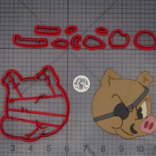 Cuphead - Porking Head 266-L468 Cookie Cutter Set