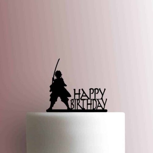 Demon Slayer Happy Birthday 225-C103 Cake Topper
