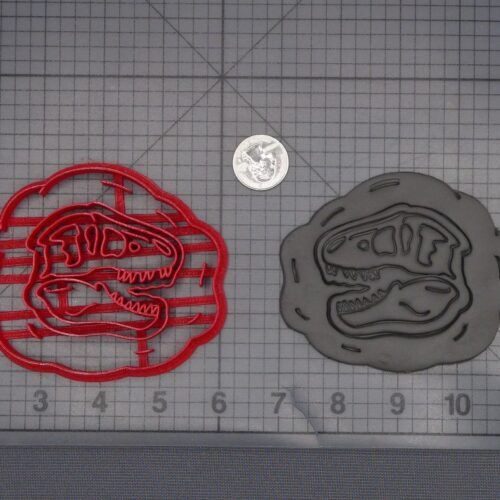 Dinosaur Fossil T-Rex 266-L551 Cookie Cutter