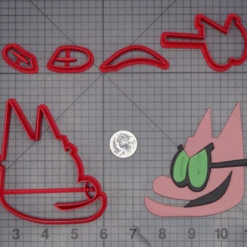 Dog Man - Piggy Head 266-L583 Cookie Cutter Set