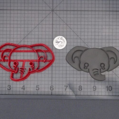 Elephant Head 266-L602 Cookie Cutter
