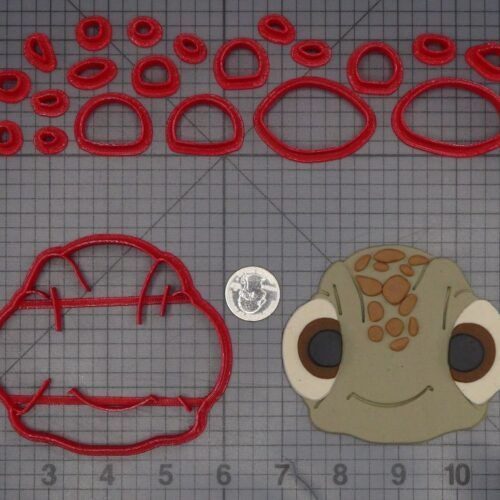 Finding Nemo - Squirt Head 266-L620 Cookie Cutter Set