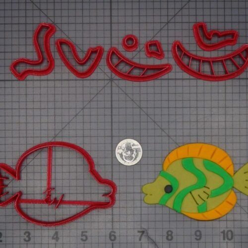 Fish 266-L614 Cookie Cutter Set