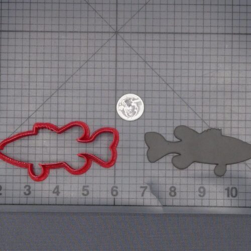 Fish 266-L675 Cookie Cutter Silhouette