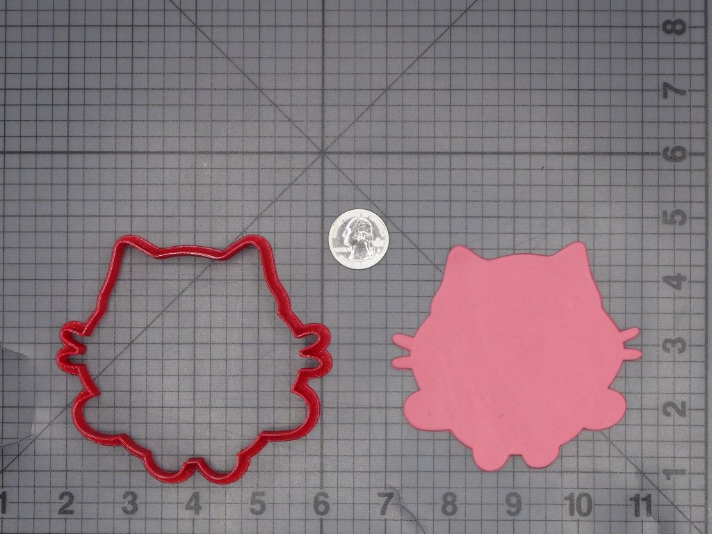 Gabbys Dollhouse - Cakey Body 266-L530 Cookie Cutter Silhouette