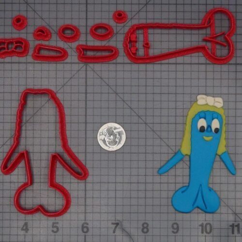 Gumby - Goo Body 266-L584 Cookie Cutter Set