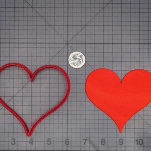 Heart 266-L529 Cookie Cutter Silhouette