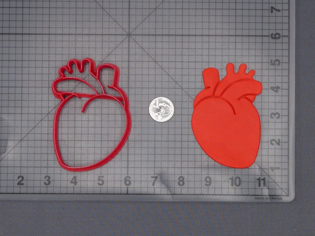 Heart Anatomical Structure 266-L680 Cookie Cutter