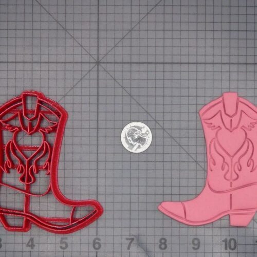 Heart Cowboy Boot 266-L679 Cookie Cutter