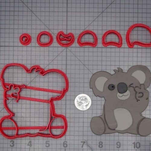 Koala Peace Sign 266-L690 Cookie Cutter Set
