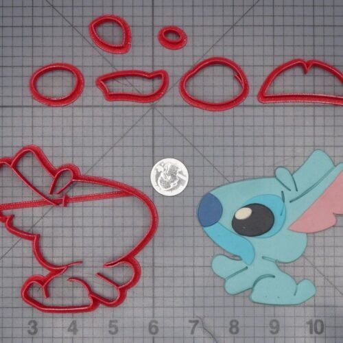 Lilo and Stitch - Stitch 266-L691 Cookie Cutter Set