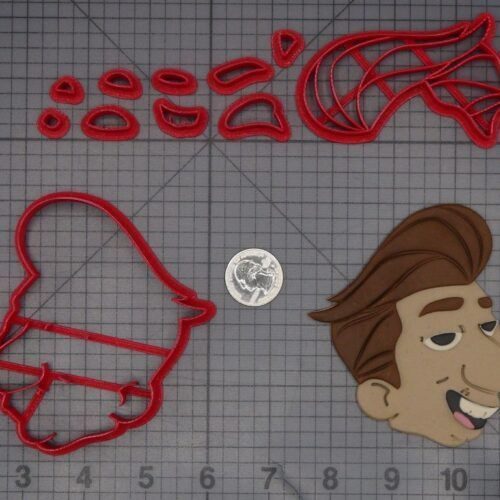 Luca - Ercole Head 266-L495 Cookie Cutter Set