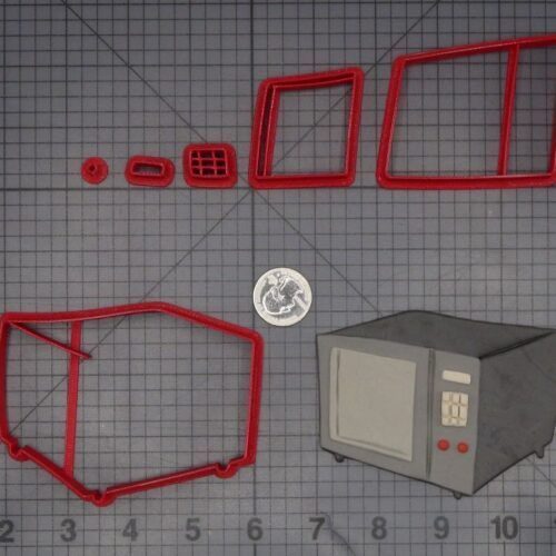 Microwave 266-L586 Cookie Cutter Set