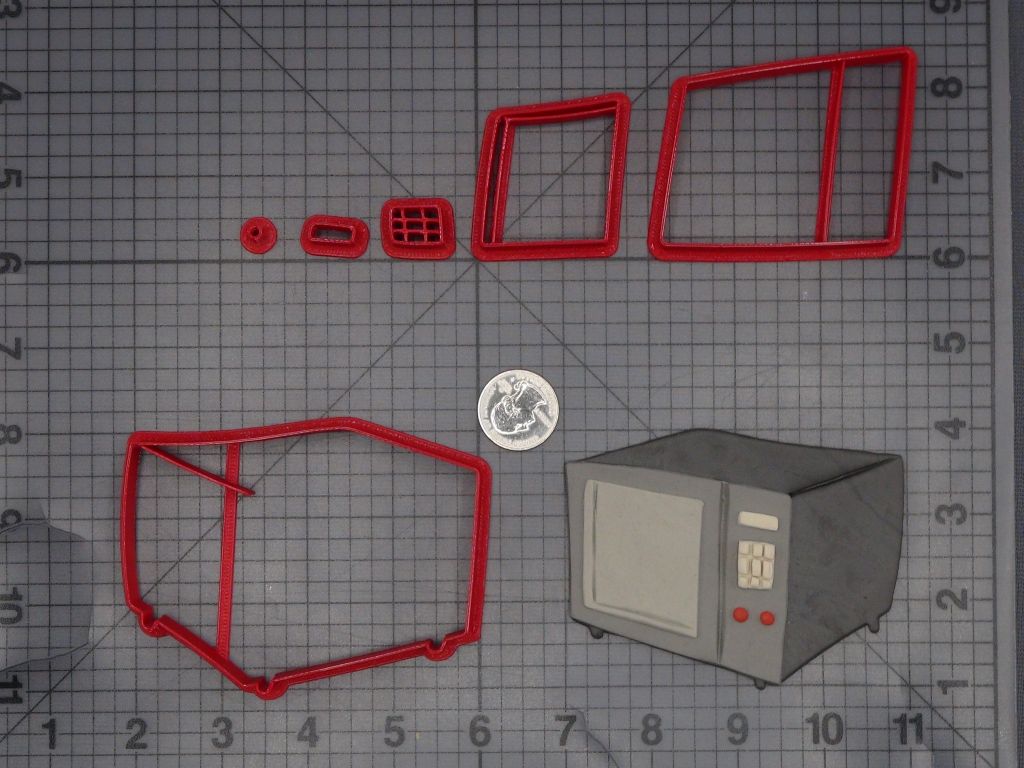 Microwave 266-L586 Cookie Cutter Set