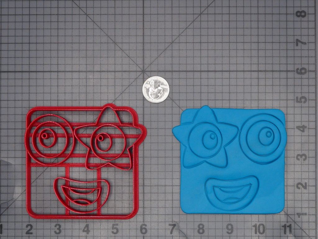 Numberblock Adventures - Five Head 266-L579 Cookie Cutter